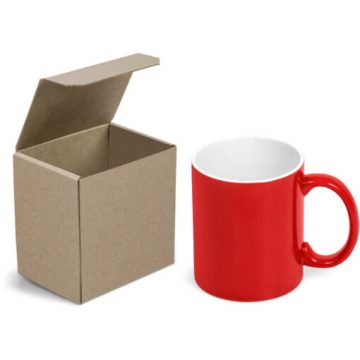 Omega Mug In Bianca Custom Gift Box