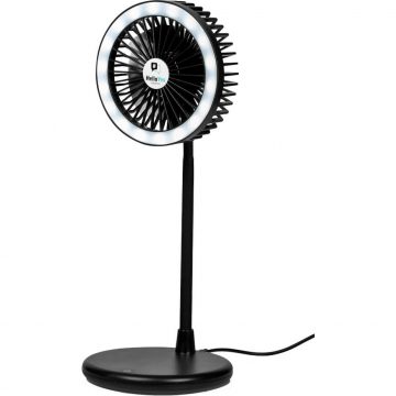 Light Breeze Led Ring Light Desk Fan